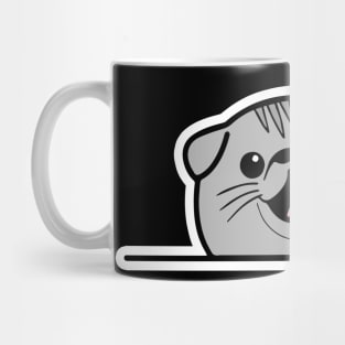 pansexual pride paw Mug